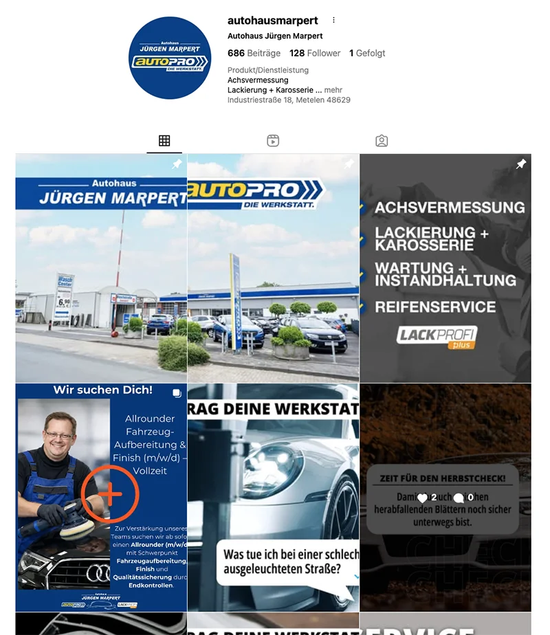 Autohaus marpert instagram