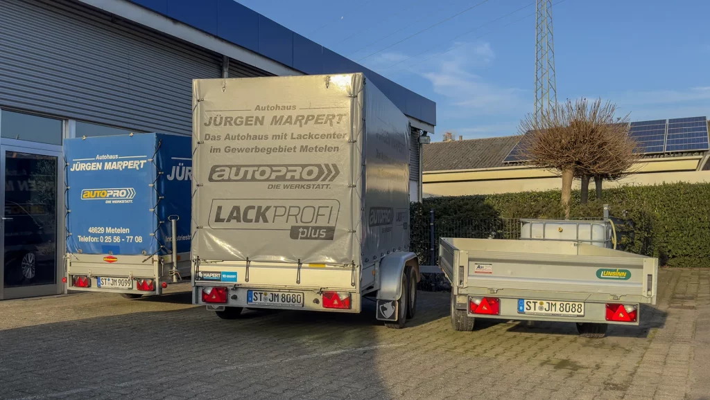 Autohaus Jürgen Marpert Anhänger mieten