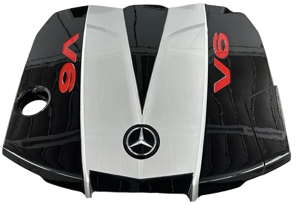 Mercedes Motorabdeckung